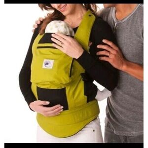 Ergo Baby Performance Spring Bright Green Hiking Walking Mesh